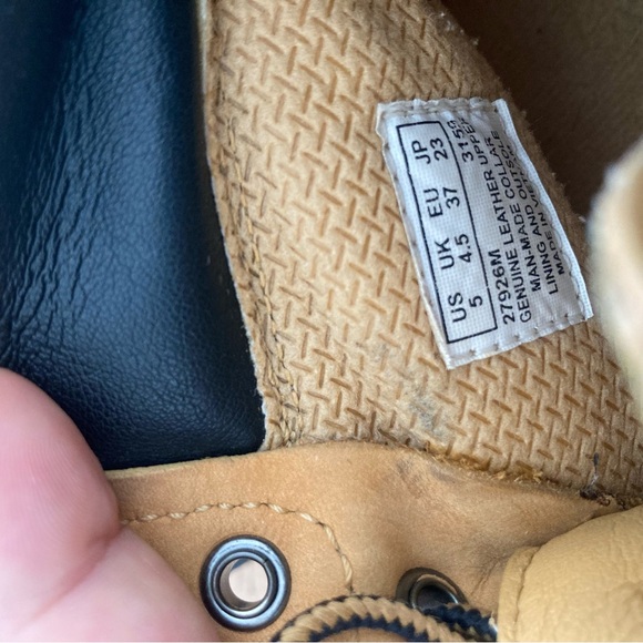 Timberland Men’s Size 5 Suede Leather Boots - Picture 5 of 7